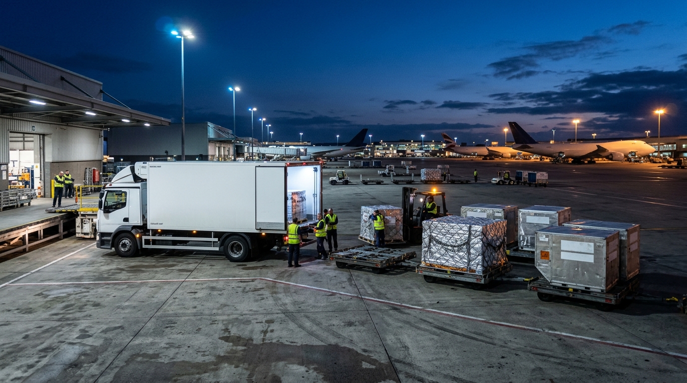 Tazij GPS Chiller Fleet & Air Cargo Export